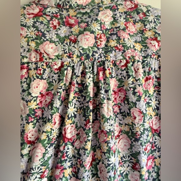 The Shirt by Rochelle Sleeveless Behrens Floral Shirt Dress, msrp $195, S - Picture 4 of 16